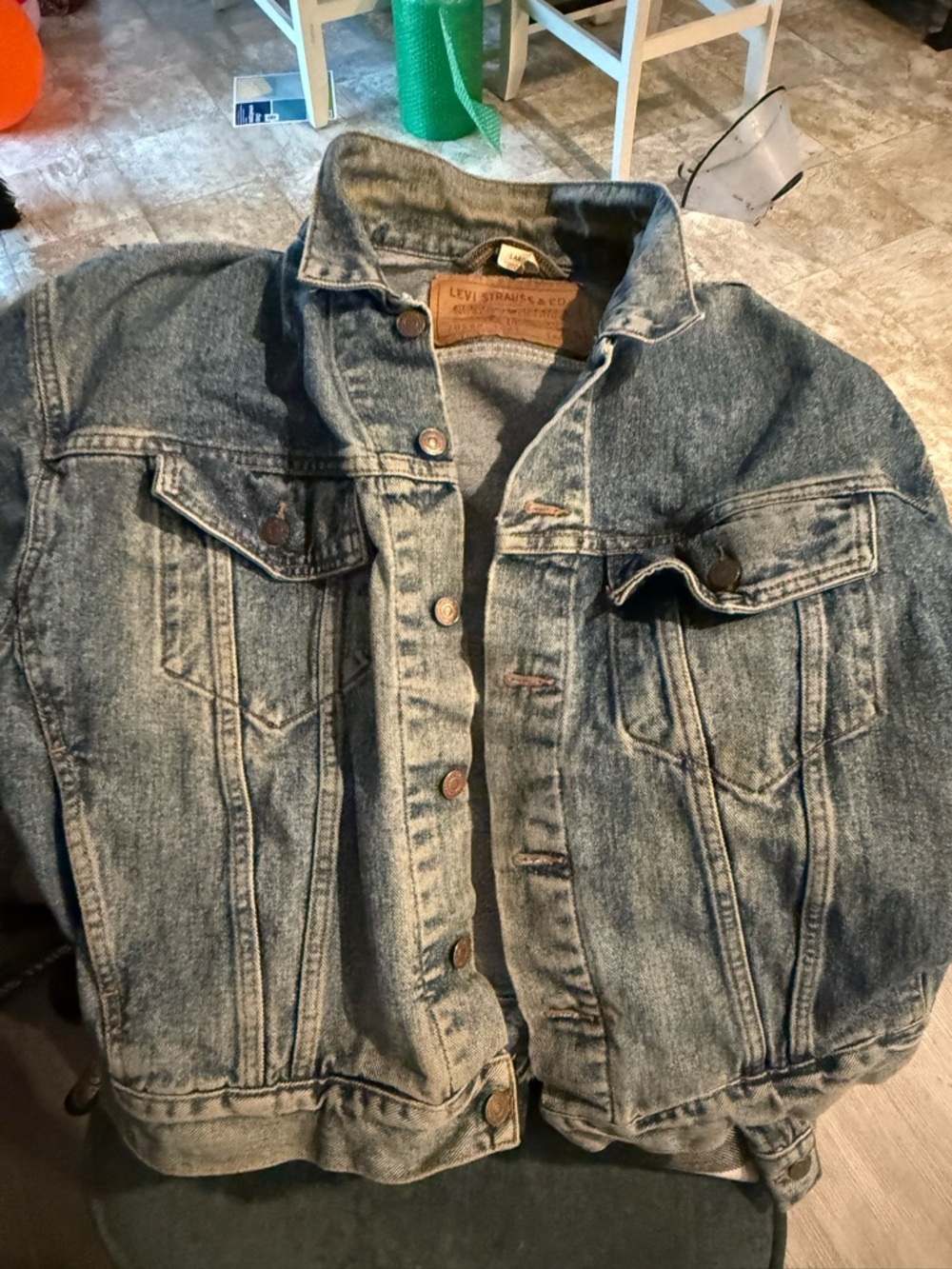 Vintage Levi's Classic Blue Denim Jacket